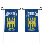 Toledo Rockets Garden Flag Custom Distressed Stripes Blue Best Selling