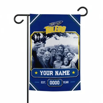 Toledo Rockets Garden Flag Custom Photo Frame Blue Best Selling
