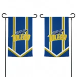 Toledo Rockets Garden Flag Customized Chevron Stripes Blue Best Selling