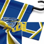 Toledo Rockets Garden Flag Customized Chevron Stripes Blue Best Selling