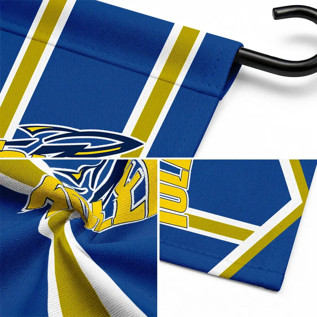 Toledo Rockets Garden Flag Customized Chevron Stripes Blue Latest Model Toledo Rockets Garden Flag Customized Chevron Stripes Blue Latest Model