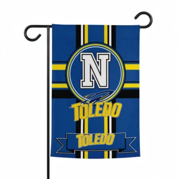 Toledo Rockets Garden Flag Customized Circle Medallion Blue Best Selling