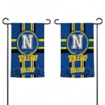 Toledo Rockets Garden Flag Customized Circle Medallion Blue Best Selling