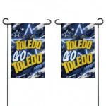 Toledo Rockets Garden Flag Personalized Glowing Star Blue Best Selling