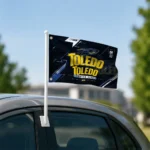 Toledo Rockets House Flag Custom Speed Slashes Blue Best Selling