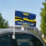 Toledo Rockets House Flag Customized Brushed Streaks Blue Best Selling
