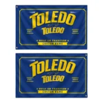 Toledo Rockets House Flag Customized Ornate Border Blue Best Selling