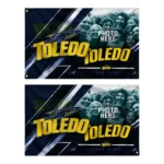 Toledo Rockets House Flag Personalized Diagonal Stripes Blue Best Selling