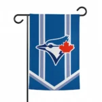 Toronto Blue Jays Garden Flag Custom Chevron Stripes Blue Best Selling