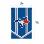Toronto Blue Jays Garden Flag Custom Chevron Stripes Blue Best Selling