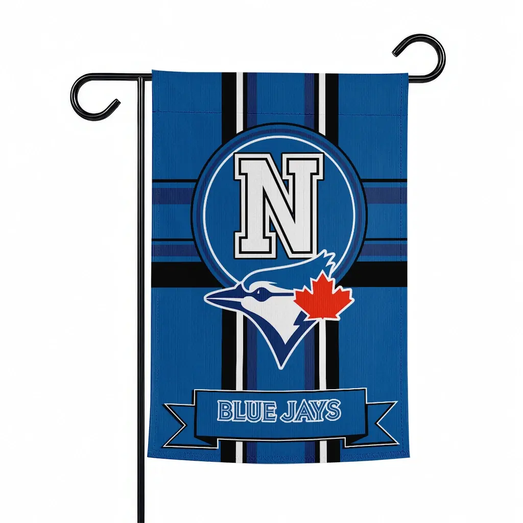 Toronto Blue Jays Garden Flag Custom Circle Medallion Blue Best Selling Toronto Blue Jays Garden Flag Custom Circle Medallion Blue Best Selling