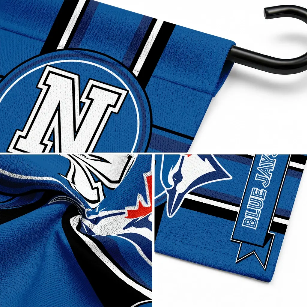 Toronto Blue Jays Garden Flag Custom Circle Medallion Blue Latest Model Toronto Blue Jays Garden Flag Custom Circle Medallion Blue Latest Model