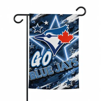 Toronto Blue Jays Garden Flag Customized Glowing Star Blue Best Selling