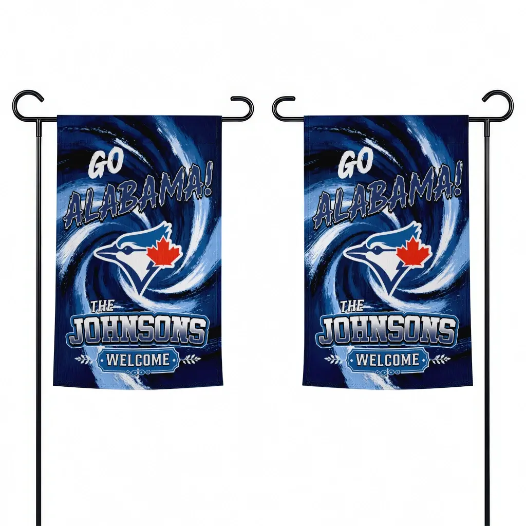 Toronto Blue Jays Garden Flag Customized Swirl Vortex Blue Fashion Forward Toronto Blue Jays Garden Flag Customized Swirl Vortex Blue Fashion Forward