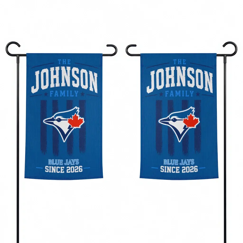 Toronto Blue Jays Garden Flag Personalized Distressed Stripes Blue Fashion Forward Toronto Blue Jays Garden Flag Personalized Distressed Stripes Blue Fashion Forward
