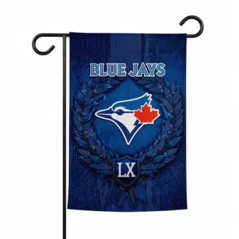 Toronto Blue Jays Garden Flag Personalized Laurel Wreath Blue Best Selling