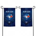 Toronto Blue Jays Garden Flag Personalized Laurel Wreath Blue Best Selling