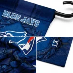 Toronto Blue Jays Garden Flag Personalized Laurel Wreath Blue Best Selling