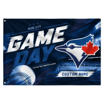Toronto Blue Jays House Flag Custom Tech Panels Blue Best Selling