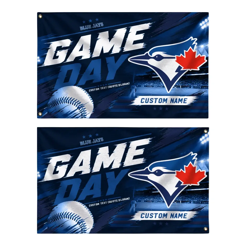 Toronto Blue Jays House Flag Custom Tech Panels Blue Fashion Forward Toronto Blue Jays House Flag Custom Tech Panels Blue Fashion Forward