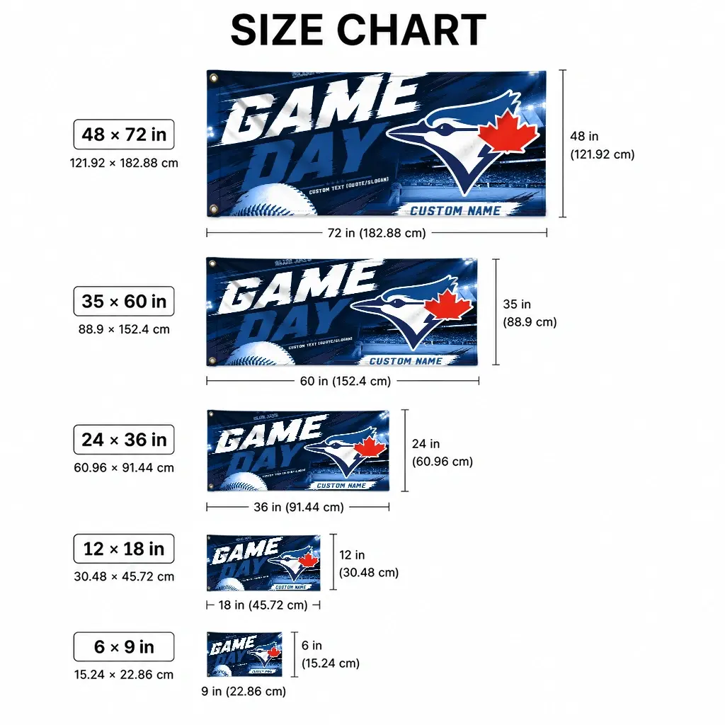Toronto Blue Jays House Flag Custom Tech Panels Blue High Quality Toronto Blue Jays House Flag Custom Tech Panels Blue High Quality