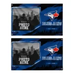 Toronto Blue Jays House Flag Personalized Framed Photo Blue Black Best Selling