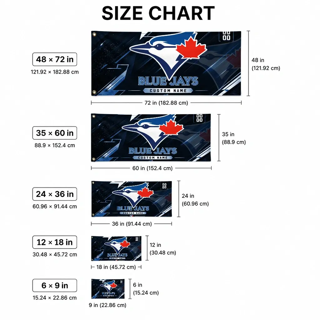 Toronto Blue Jays House Flag Personalized Speed Slashes Blue High Quality Toronto Blue Jays House Flag Personalized Speed Slashes Blue High Quality