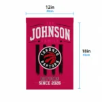 Toronto Raptors Garden Flag Custom Distressed Stripes Red Best Selling