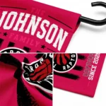 Toronto Raptors Garden Flag Custom Distressed Stripes Red Best Selling