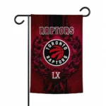 Toronto Raptors Garden Flag Custom Laurel Wreath Red Best Selling
