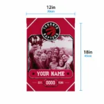 Toronto Raptors Garden Flag Custom Photo Frame Red Best Selling
