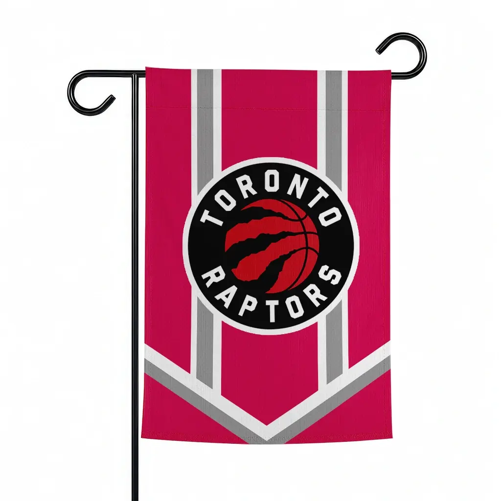 Toronto Raptors Garden Flag Customized Chevron Stripes Red Best Selling Toronto Raptors Garden Flag Customized Chevron Stripes Red Best Selling
