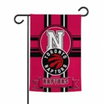 Toronto Raptors Garden Flag Customized Circle Medallion Red Best Selling
