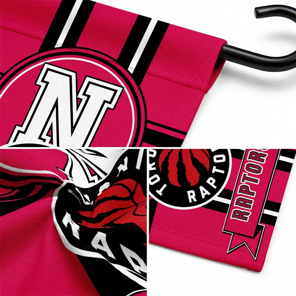 Toronto Raptors Garden Flag Customized Circle Medallion Red Latest Model Toronto Raptors Garden Flag Customized Circle Medallion Red Latest Model