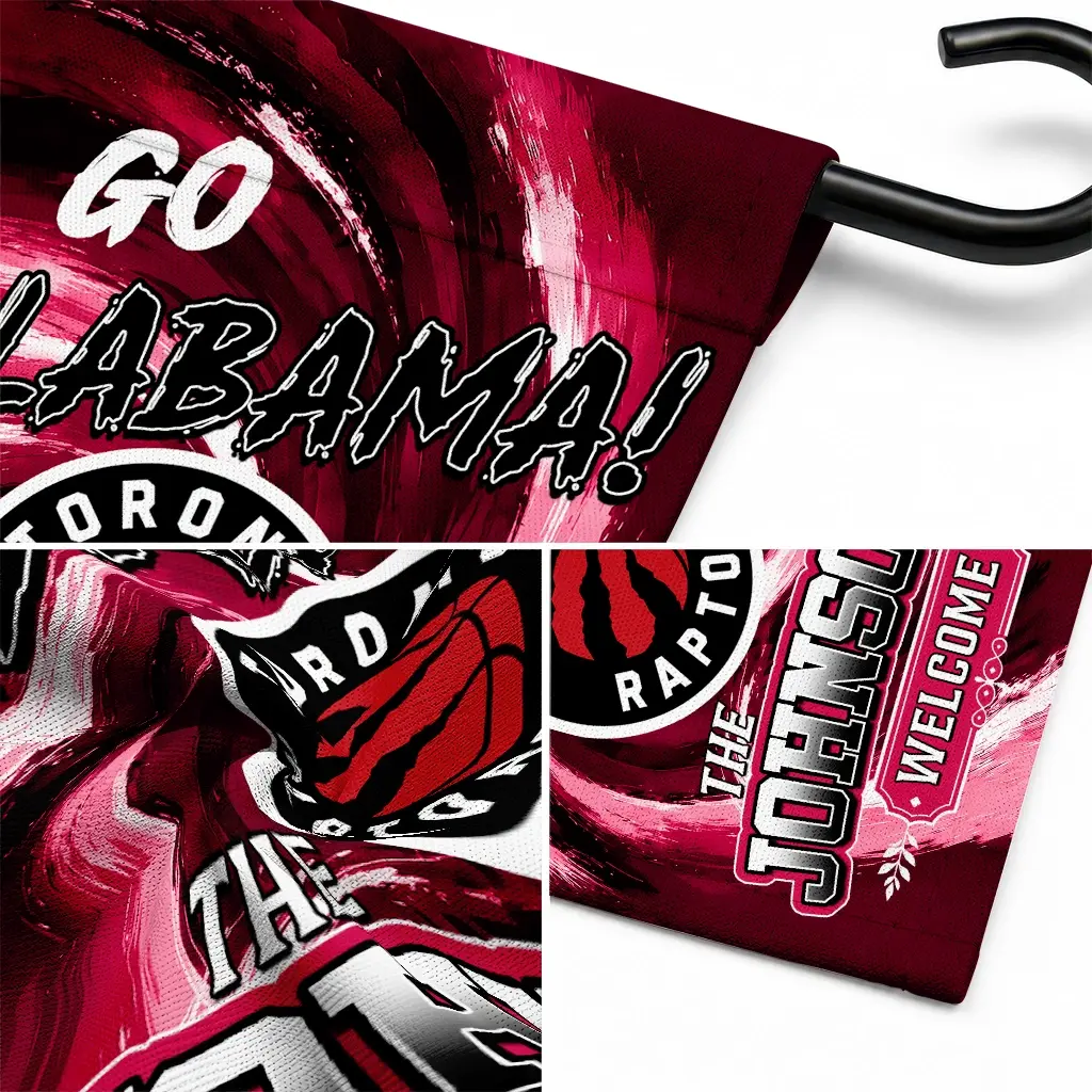 Toronto Raptors Garden Flag Personalized Swirl Vortex Red Latest Model Toronto Raptors Garden Flag Personalized Swirl Vortex Red Latest Model