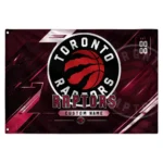 Toronto Raptors House Flag Custom Speed Slashes Red Best Selling