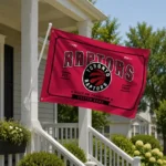 Toronto Raptors House Flag Customized Ornate Border Red Best Selling