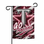 Troy Trojans Garden Flag Customized Glowing Star Red Best Selling