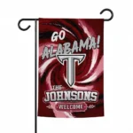 Troy Trojans Garden Flag Customized Swirl Vortex Red Best Selling