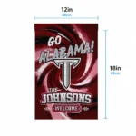 Troy Trojans Garden Flag Customized Swirl Vortex Red Best Selling