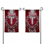 Troy Trojans Garden Flag Personalized Laurel Wreath Red Best Selling