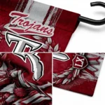 Troy Trojans Garden Flag Personalized Laurel Wreath Red Best Selling