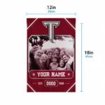 Troy Trojans Garden Flag Personalized Photo Frame Red Best Selling