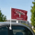 Troy Trojans House Flag Custom Ornate Border Red Best Selling