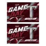 Troy Trojans House Flag Customized Action Streaks Red Best Selling