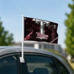 Troy Trojans House Flag Personalized Speed Slashes Red Best Selling