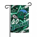 Tulane Green Wave Garden Flag Custom Glowing Star Green Best Selling