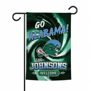 Tulane Green Wave Garden Flag Custom Swirl Vortex Green Best Selling
