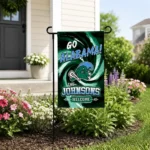 Tulane Green Wave Garden Flag Custom Swirl Vortex Green Best Selling