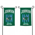 Tulane Green Wave Garden Flag Customized Distressed Stripes Green Best Selling